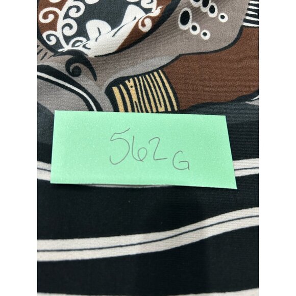 Boho Flowy Floral Print Tunic Dress Sleeves Scoop Neckline By Forever Size XL - Picture 7 of 9